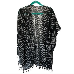 Tribal Print Kimono